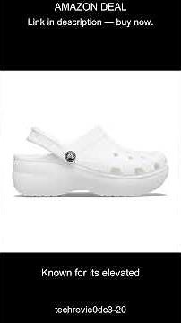 Step Up Your Style with Crocs Womens Classic Platform Clogs Perfect for Every Occasion
