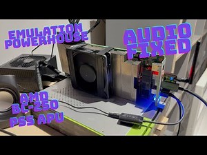 Audio Fixed! Budget Steam Machine ASRock BC-250 PS5 APU Gaming PC and Emulation Powerhouse