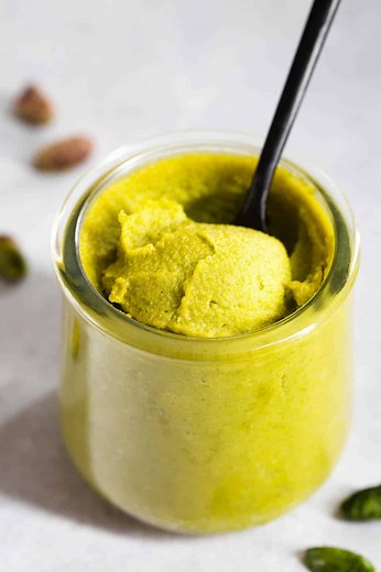 The Secret to That Bright Green Homemade Pistachio Paste (No Food Coloring!)