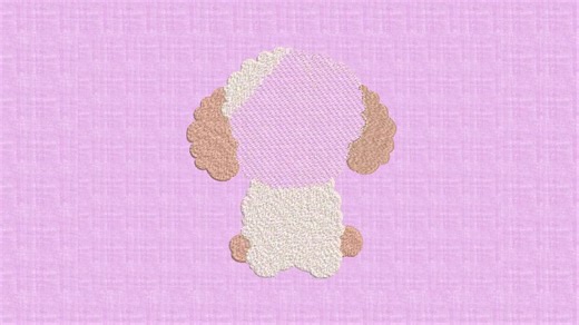 Poodle Dog Embroidery Design Pet Silhouette Machine Embroidery File Instant Download - Etsy