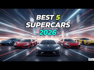 The 5 Fastest Supercars of 2026 - These Hypercars Redefine Speed, Power & Insanity!
