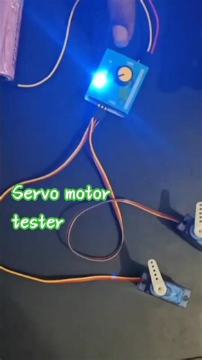 mini servo motor testing device