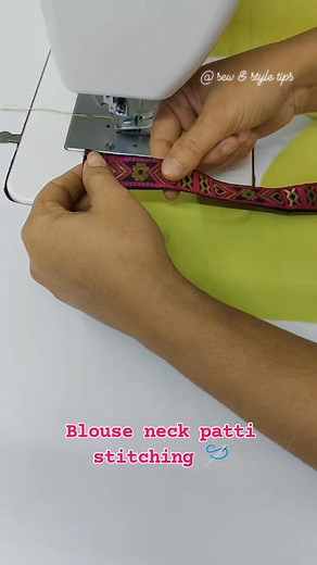 126K views · 1.2K reactions | How to attach neck patti in blouse ✨ #sewingcommunity #blousedesigns #blousestitching #sewingtipsandtricks #sewinghacks #sewingclass #stitching #sewing #boutique #neckdesign | Sew & Style Tips | Facebook