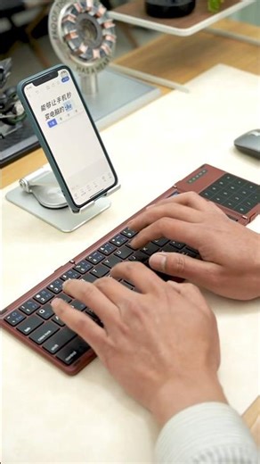 This keyboard connects to both phones and tablets.You Can Carry it Any Where