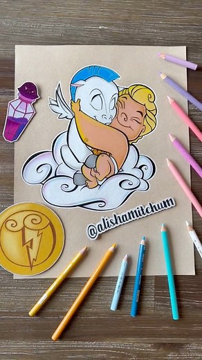 I can go the distance #art #artist #draw #drawing #disney #herculesdisney | Alisha Mitchum Art