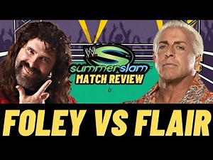 Ric Flair vs Mick Foley Match Review | WWE Greatest Summerslam Matches