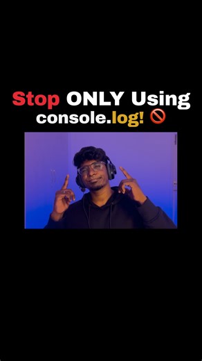 Kavin | Developer | STOP only using CONSOLE.LOG 🛑 . @codewithkavin . More and more CSS & JavaScript content will be seen. Explanations, Tricks, Cheatsheets... | Instagram