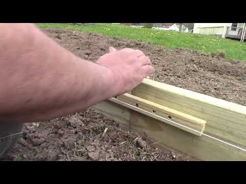 How I Build a Mittleider Garden Grow Bed Using Real Soil
