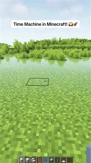 🕰️🚀 Time Machine in Minecraft! #minecraft #buildhacks #fyp #viral