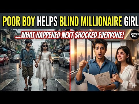 A Poor Boy Helped a Blind Millionaire Girl — What Happened Next Shocked Everyone
