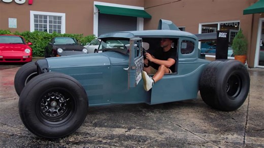 Classic hot rod meets modern racing engineering