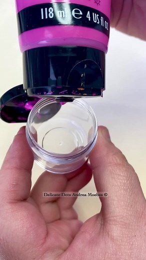 How to mix a vibrant magenta for dot art. I love adding some Golden fluid paints to my paint to enhance colors. The fluid magenta is my favorite to add to pinks and purples. ............#satisfying #satisfyingvideos #satisfyingart #artprocess #gradient #sunsetcolors #fun #goodvibes #mixingpaint #paintmixing #painting #acrylicart #acrylicartist #artistsoninstagram #artsandcrafts #artistsoninstagram #instaart #artoftheday #artdaily #artgram #crafting #crafty #makersgonnamake #makers #artists #diyc