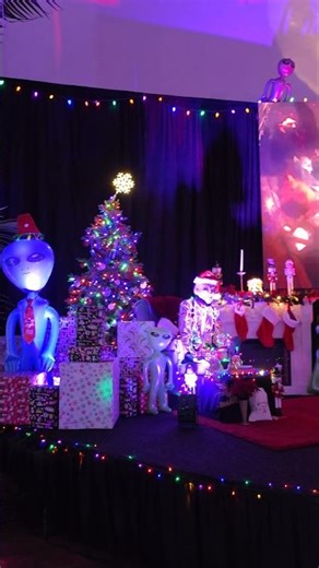 Alien Christmas Vibes at Balboa Park's December Nights