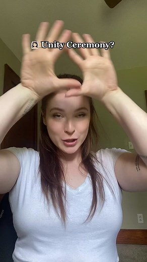 What did you/are you doing for a unity ceremony? #unityceremony #weddinginspo #weddingthings #weddingceremony