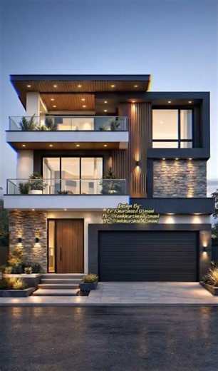 Best 3D Front Elevation Design | Dream House Exterior Inspiration #architecture #housedesign