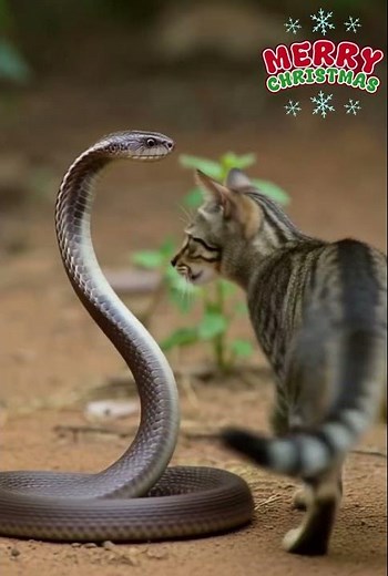 Cat vs King Cobra | The Most Intense Animal Battle Ever Recorded
