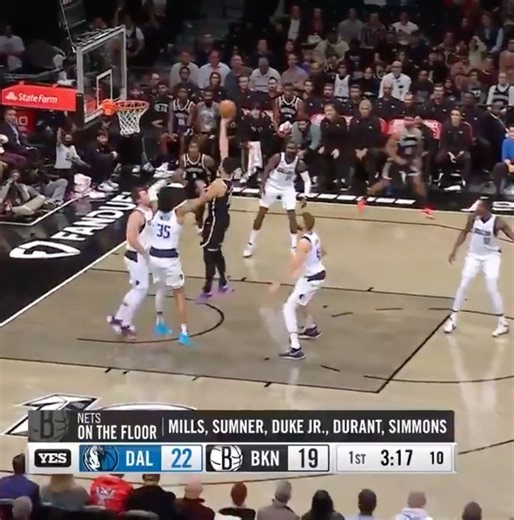 Ben Simmons AIRBALLS the layup! (via NBA, YES Network) | Basketball Forever