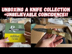 Knife Collection Unboxing & Unbelievable Coincidence!
