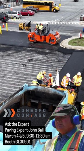 Meet Paving Expert John Ball at CONEXPO 2024