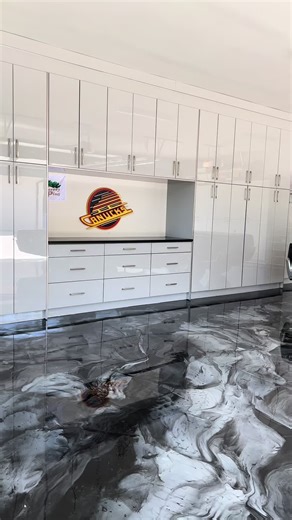 Transform Your Space with Metallic Epoxy Coating