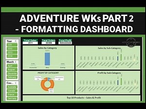 Adventure Works Dashboard Formatting Tips & Tricks