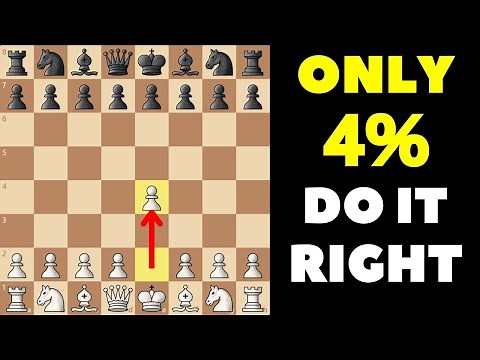 Tricky & Aggressive Chess Opening Gambit for White After 1.e4