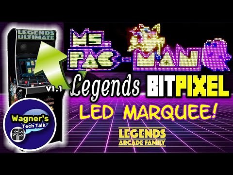 AtGames Legends BitPixel Marquee for the Legends Ultimate