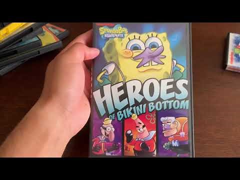 My Spongebob dvd collection