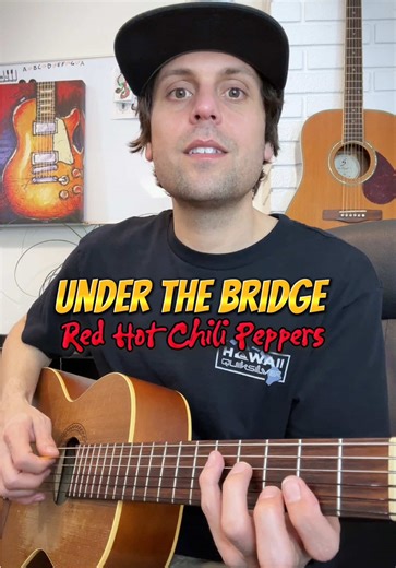 Guitar Intro Tabs for 'Under the Bridge' by Red Hot Chili Peppers