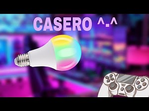 Foco led RGB casero