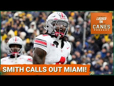 FIRED UP: Jeremiah Smith Calls Out Miami Hurricanes Fans, Canes DEFENSE Looks to Respond