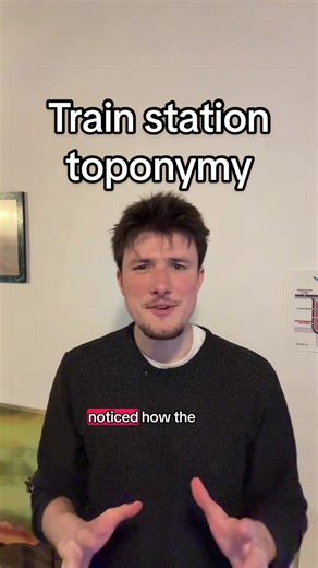 Train Station Name Patterns: A Linguistic Look