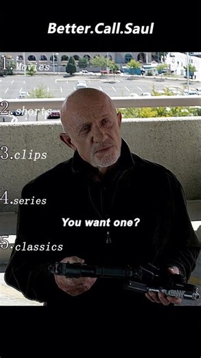 Better Call Saul — He doesn't need to carry a gun because he'll get one from someone else.