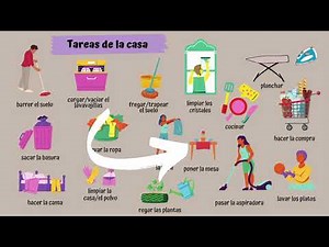 Learn Spanish - Household Chores Vocabulary