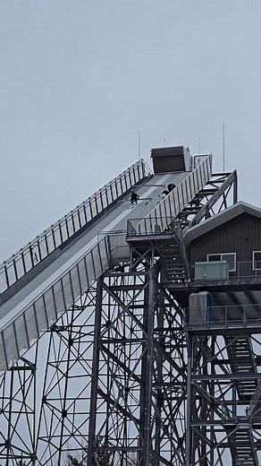We're jumping at the Pine Mountain Ski Jump In Iron Mountain, MI.. #pinemountainskijump #skijumping #skijump #pinemountain | Kiwanis Ski Club