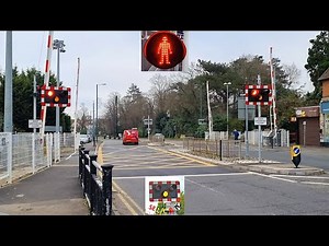 The Fully-Renewed Level Crossing in Sunningdale, Berkshire