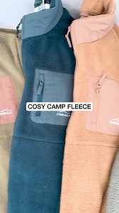 Our iconic, best-selling Cosy Camp Fleece is built to last from durable recycled fleece and features two large cosy pockets 1 chest pocket. Shop all 8 colours now. | Zorali
