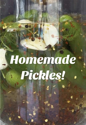 Whole Dill Pickles: Crunchy Refrigerator Recipe