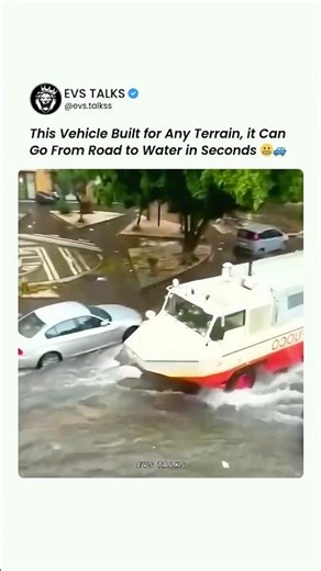 This Vehicle Can Shift from Land to Water in Seconds 😳🚙🌊 | All-Terrain Beast!