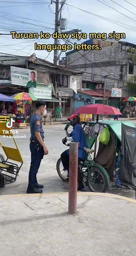 he is deaf bike sign language letter #deafworld #deaftiktok #deafcommunity #foryou #fyp
