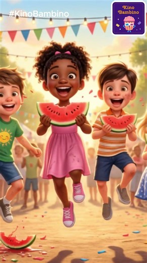 🍉🍦 Arbuz i Lody 🌞 | Piosenka dla Dzieci | Wakacje | Edukacyjne | Letnia Zabawa 🎵