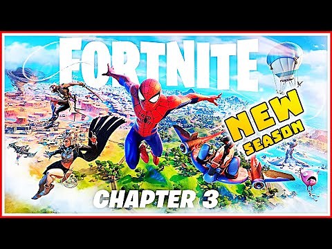 Fortnite Chapter 3 is Here! Spider-Man is here! New Map & More!