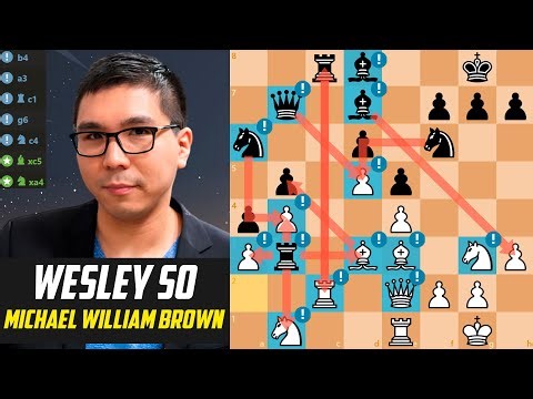 ♟️ Wesley So CRUSHES Michael Brown! [Stockfish 17]