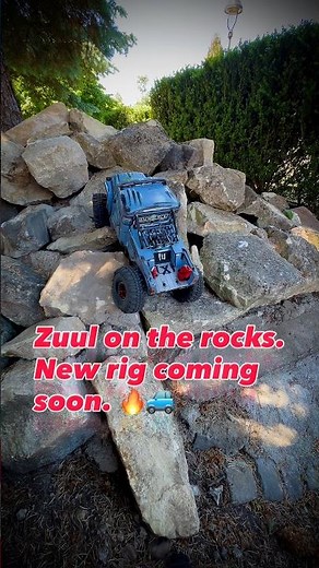 Zuul on the rocks. New rig coming soon. 🔥🚙#rcadventure #rcfun #rccar #mjxh8h #element #zuul