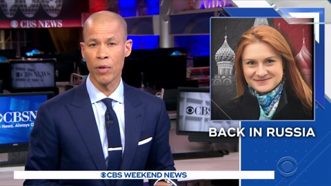 Maria Butina returns to Moscow after serving in a federal prison