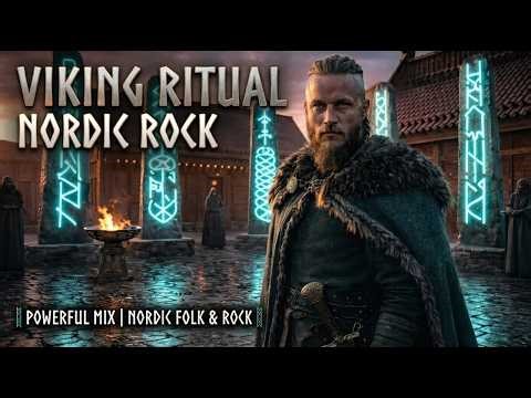 Viking Ritual Music | Powerful Viking Music ♫ Nordic Rock Music Mix & Nordic Folk Music