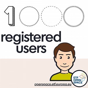 5.2K views · 23 reactions | Hurray!   Our online community on #skills and lifelong learning has reached 1️⃣0️⃣0️⃣0️⃣ registered members! Do you want to know more about the latest trends in #education and human capital #development? ✔️Come and join: https://openspace.etf.europa.eu | ETF - European Training Foundation | Facebook