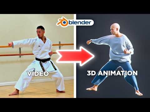AI Motion Capture for Blender — No Mocap Suit Needed