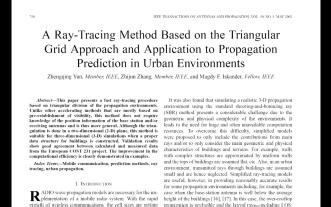 百篇RT论文阅读计划【65/100】RT Triangular Grid Urban