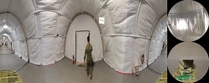 Responding to emergencies and providing ongoing healthcare for personnel. Travel in 360° through this transportable Army field surgical hospital. https://goo.gl/VHnW61 | ADF Careers